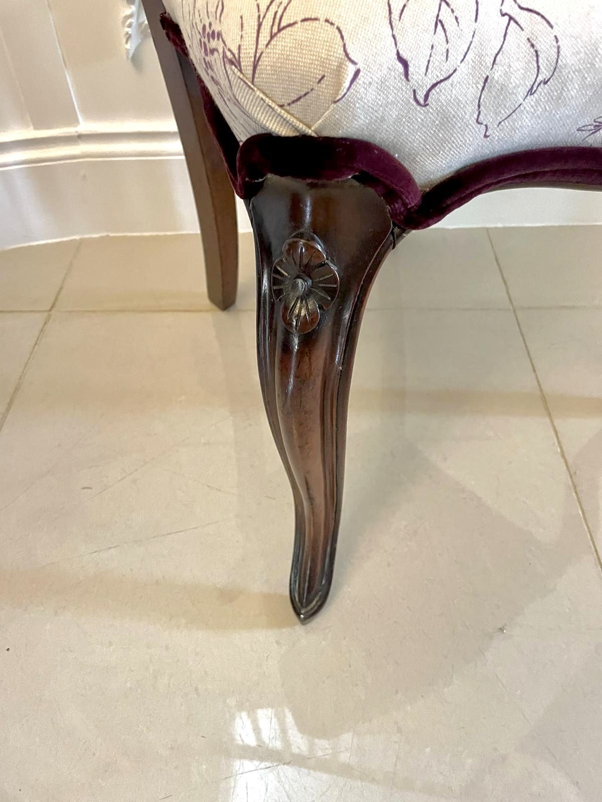 Fine Quality Set Of 6 Antique Mahogany Dining Chairs photo buy