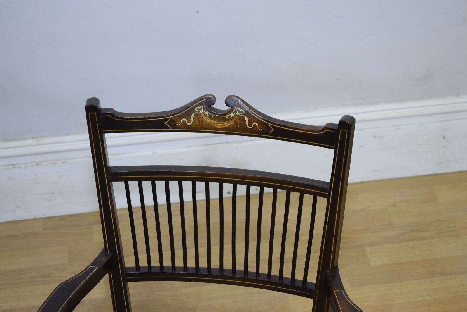 photo furniture Edwardian Inlaid Armchair, 1900s