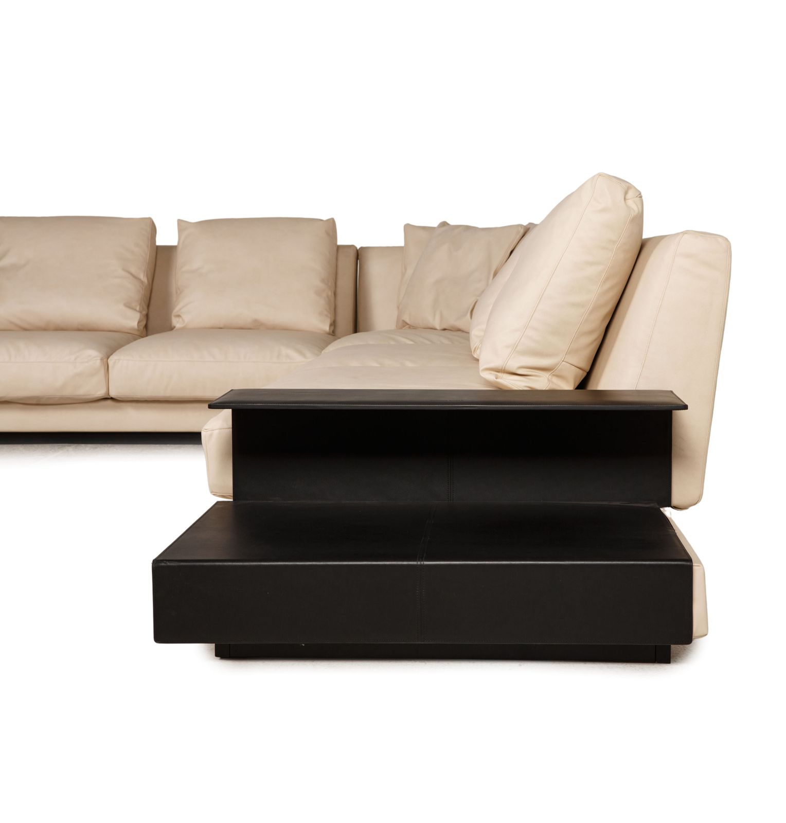 Canapé d'angle Walter Knoll Grand Suite en tissu, coloris crème photo buy