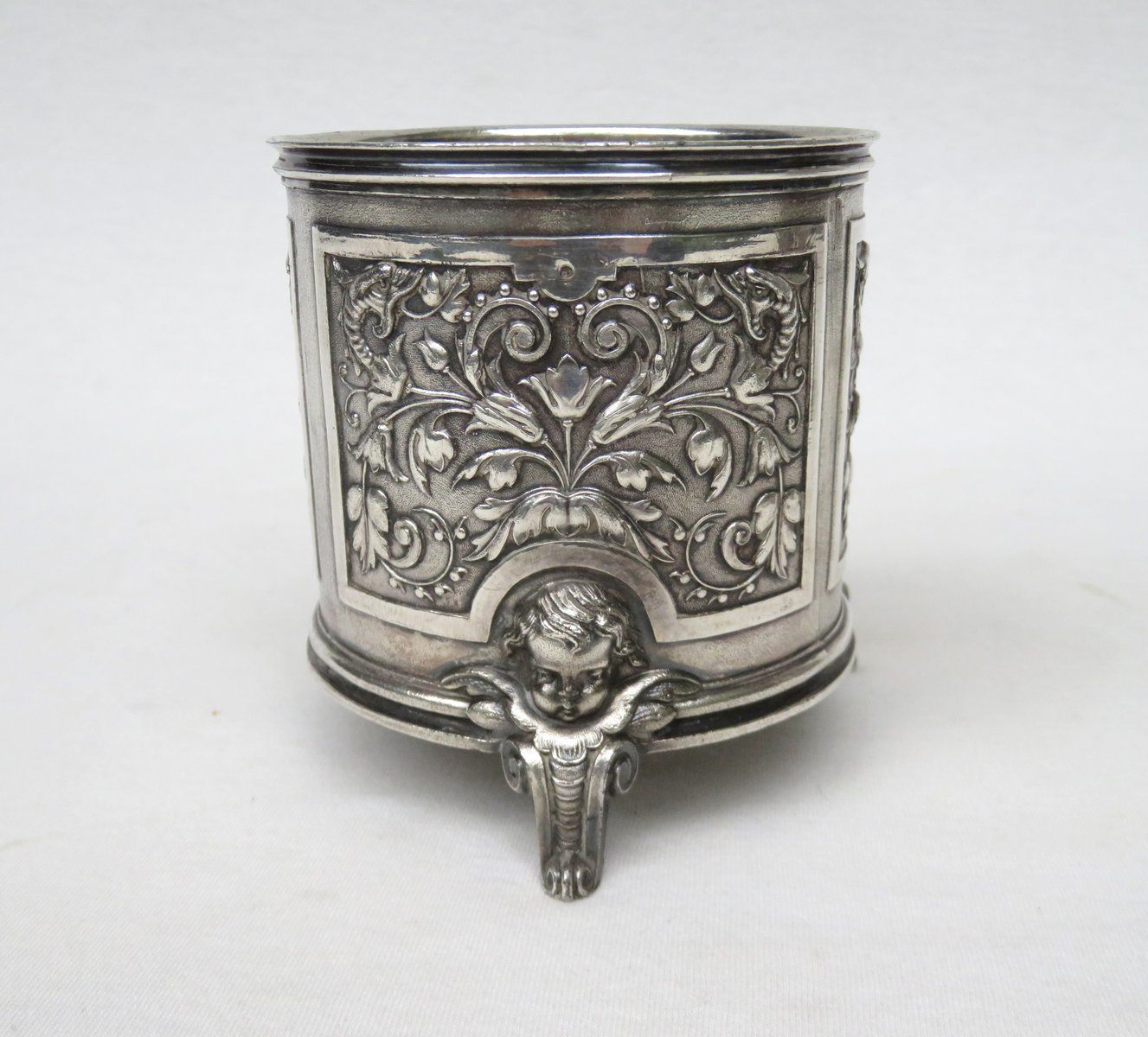 Tin Wine Bottle Stand By A. Reith, 1880s, Set Of 2 photo 1139.85