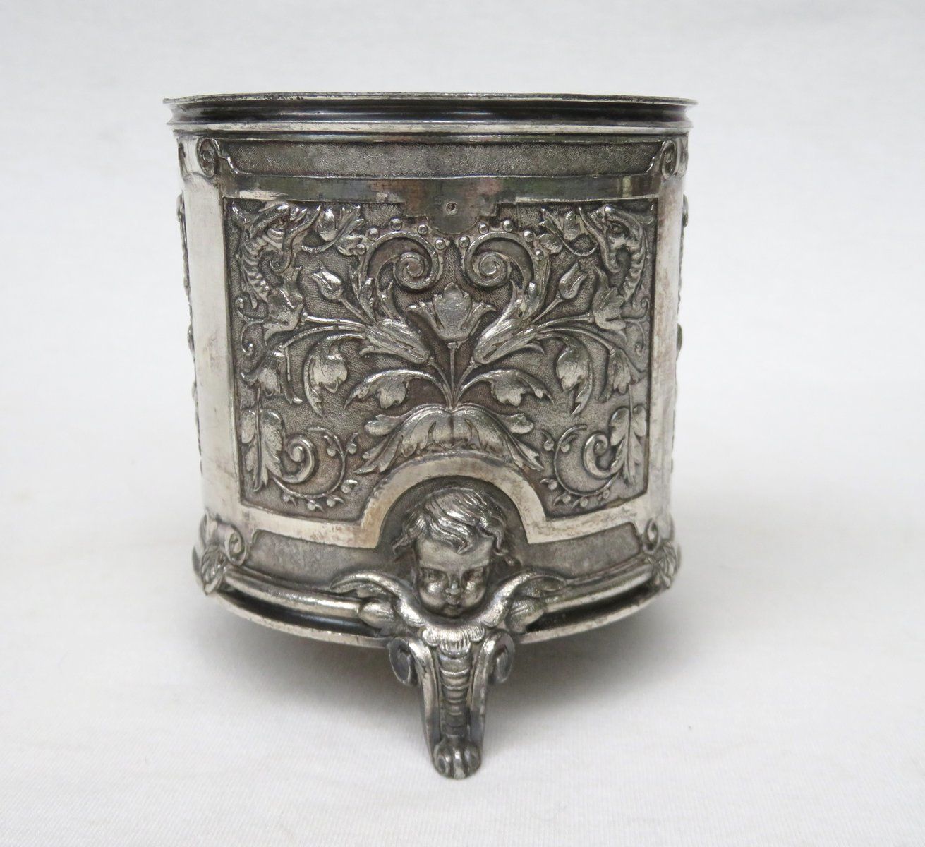 Tin Wine Bottle Stand By A. Reith, 1880s, Set Of 2 photo buy
