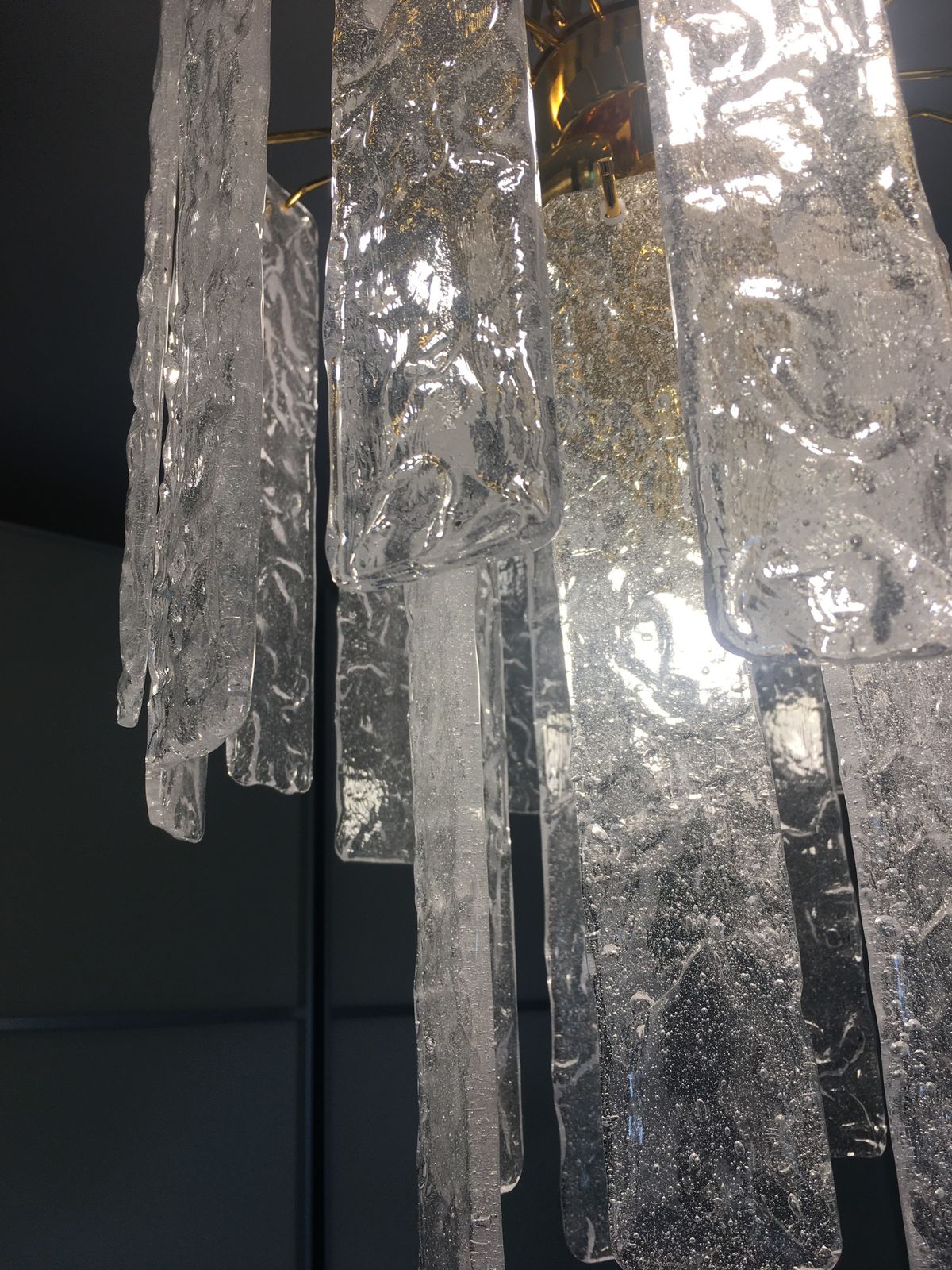 Impressive Murano Glass Sputnik Chandelier Listello Like Mazzega Zuccheri Venini Barovier Style photo Lighting