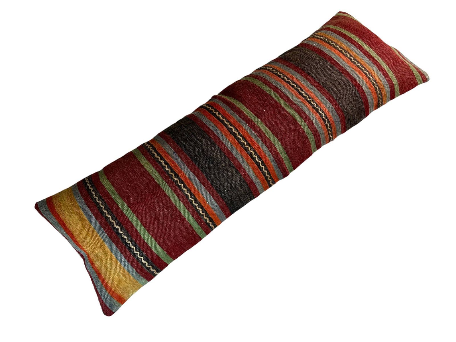 Unique Kilim Pillows, Turkish Kilim Pillow, 16'×48' Pillow Cover, Sofa Pillow, Outdoor Pillow, Kilim Cushion Cover 120x40 Cm photo 150.0