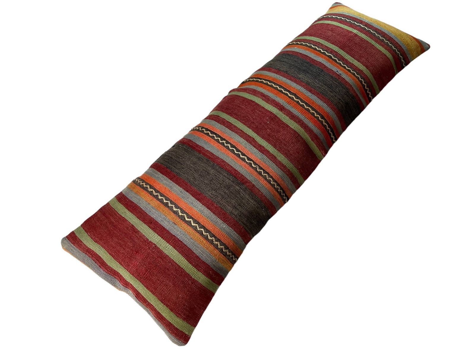 photo for sale Uniek Kilimkussen, Turks Kilimkussen, Kussenhoes 16"×48", Sofakussen, Buitenkussen, Kilimkussenhoes 120×40 Cm