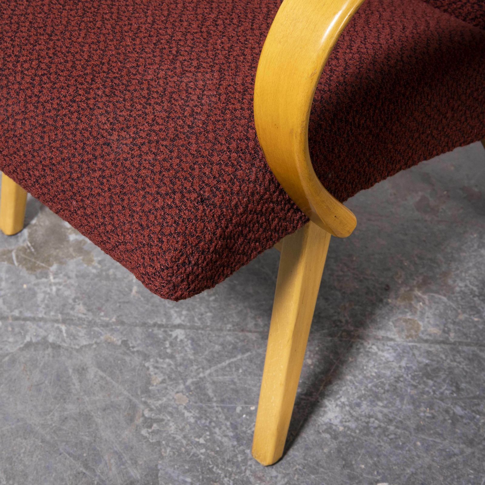 1960’s Original Pair Of Red Armchairs – Produced By Up Zavody photo furniture