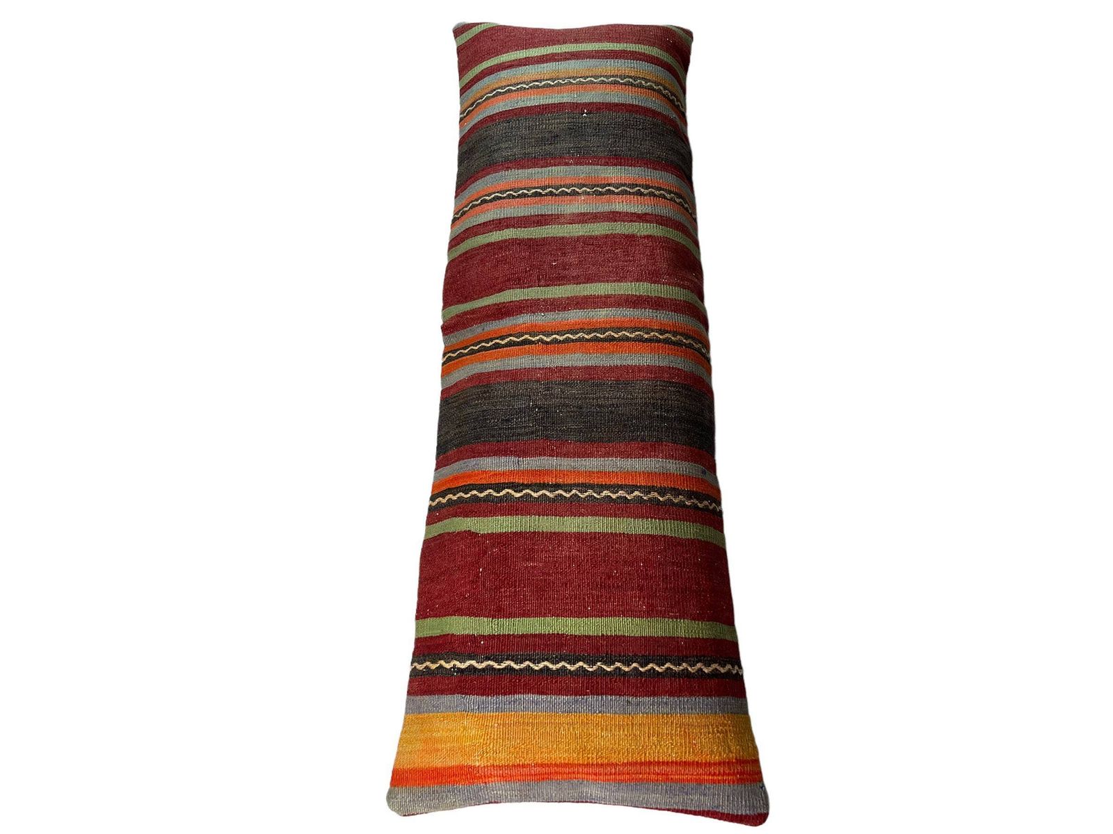 Einzigartige Kelim Kissen, Turkish Kilim Pillow, 16'×48' Pillow Cover, Sofa Pillow, Outdoor Pillow, Kilim Kissenhülle 120x40 Cm photo for sale