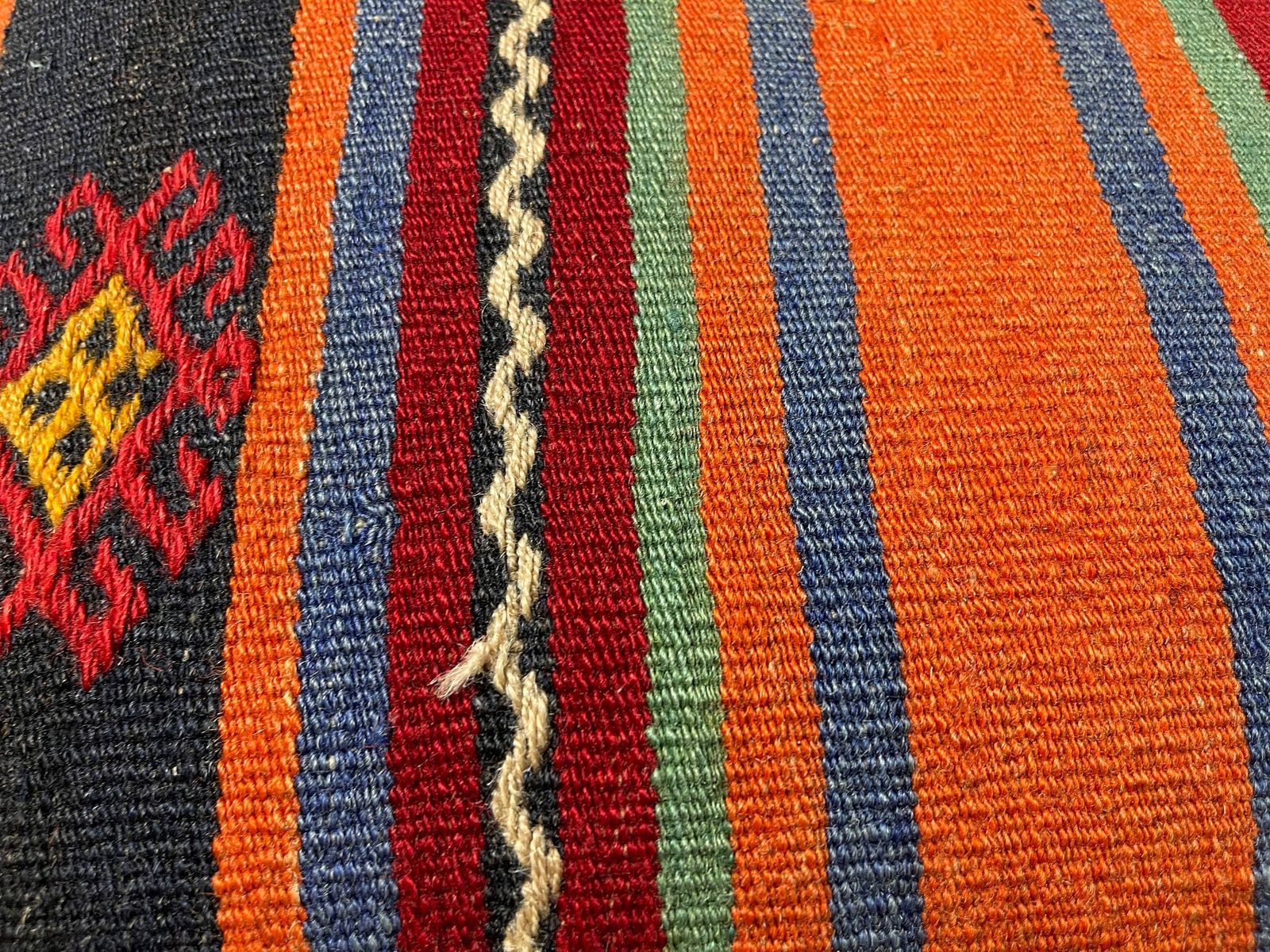 photo for sale Einzigartige Kelim Kissen, Turkish Kilim Pillow, 16'×48' Pillow Cover, Sofa Pillow, Outdoor Pillow, Kilim Kissenhülle 120x40 Cm
