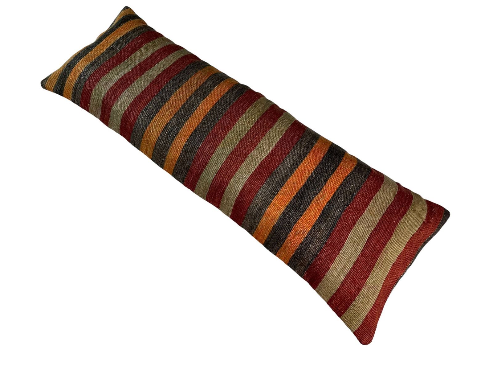 Einzigartige Kelim Kissen, Turkish Kilim Pillow, 16'×48' Pillow Cover, Sofa Pillow, Outdoor Pillow, Kilim Kissenhülle 120x40 Cm photo Textiles