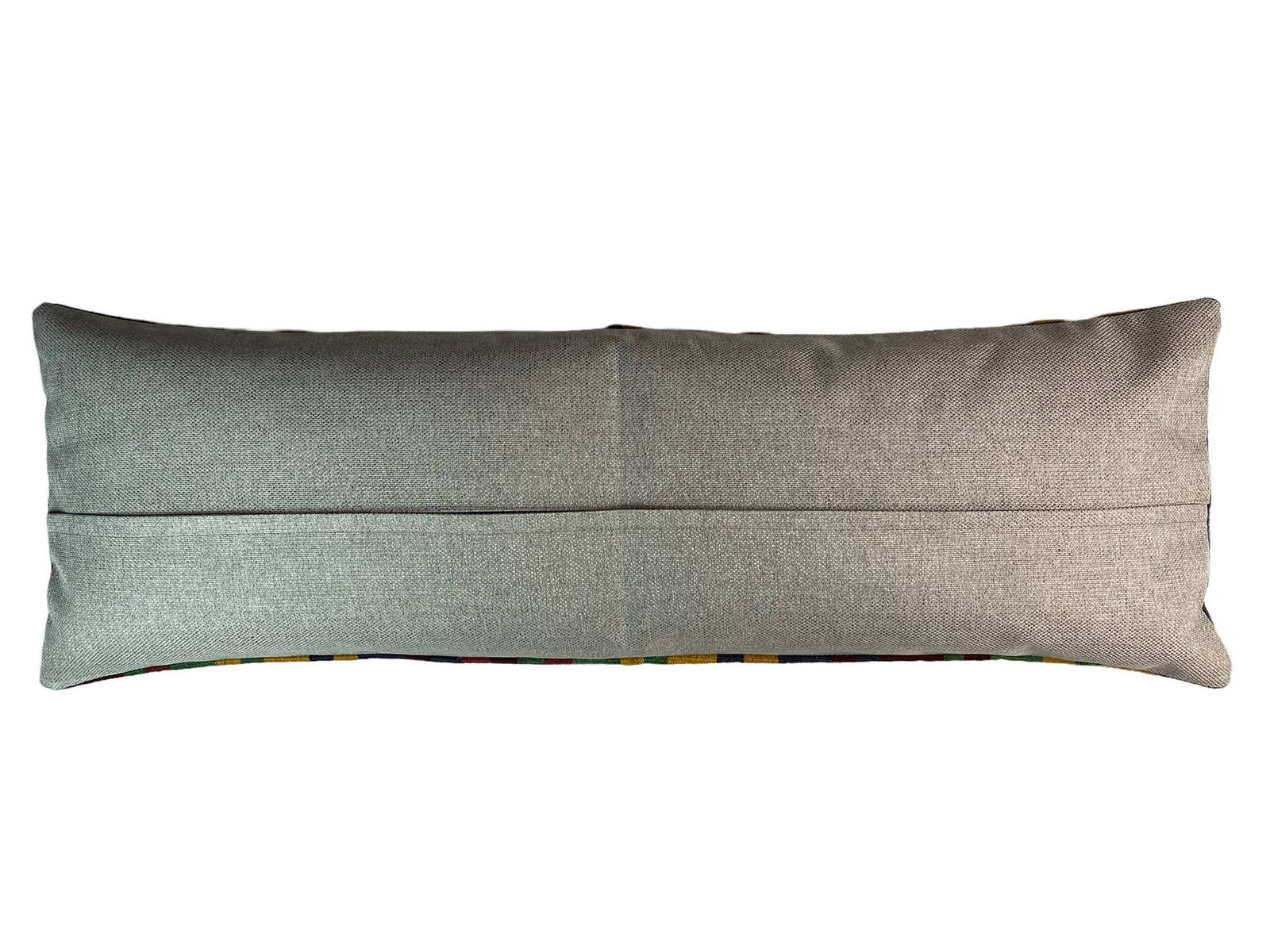 Einzigartige Kelim Kissen, Turkish Kilim Pillow, 16'×48' Pillow Cover, Sofa Pillow, Outdoor Pillow, Kilim Kissenhülle 120x40 Cm photo Textiles