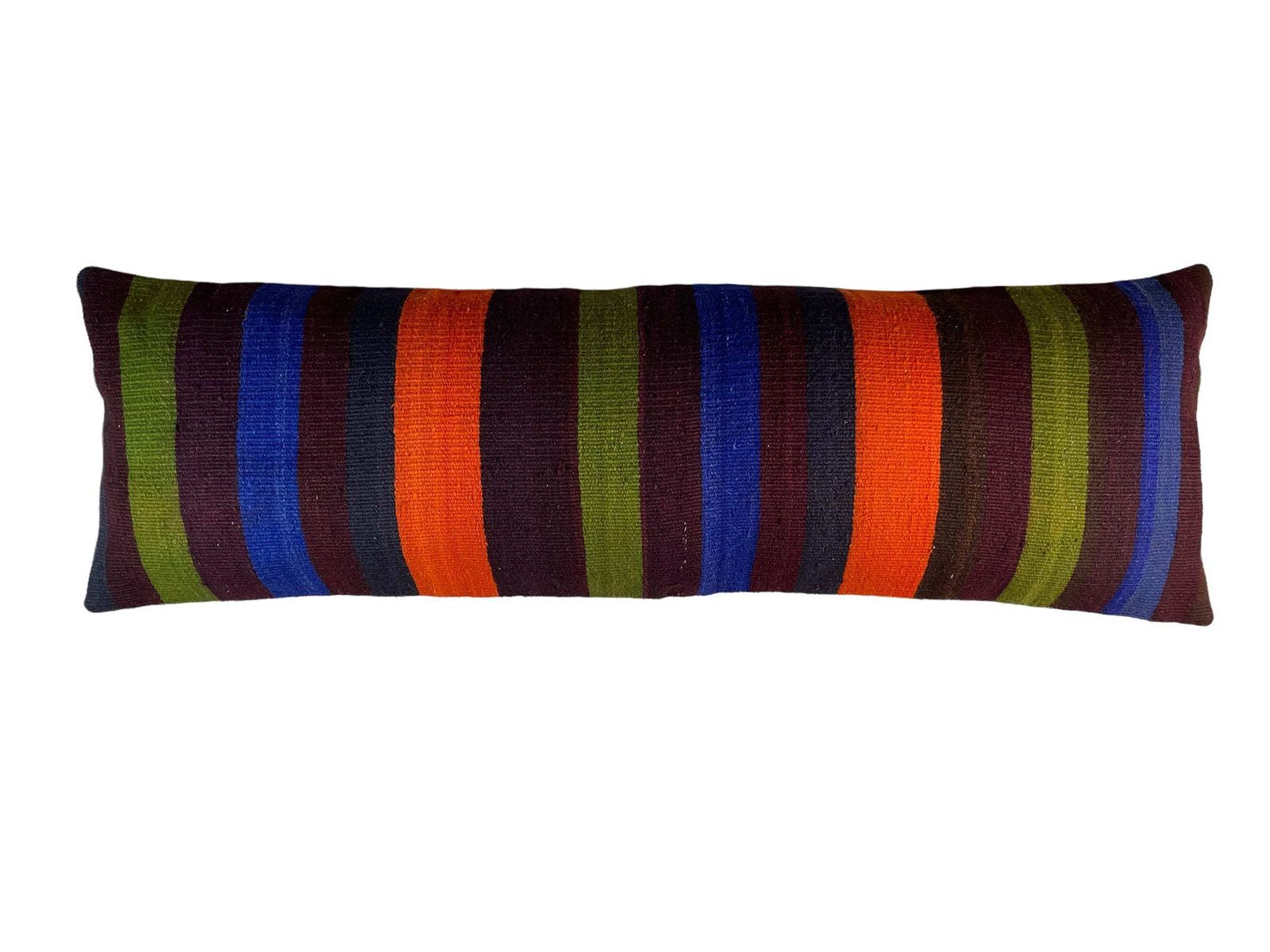 Einzigartige Kelim Kissen, Turkish Kilim Pillow, 16'×48' Pillow Cover, Sofa Pillow, Outdoor Pillow, Kilim Kissenhülle 120x40 Cm