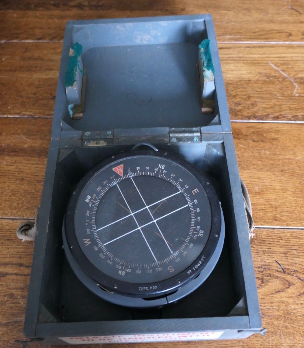 A Royal Air Force P10 Aircraft Compass No. 10489 T photo Home Decor