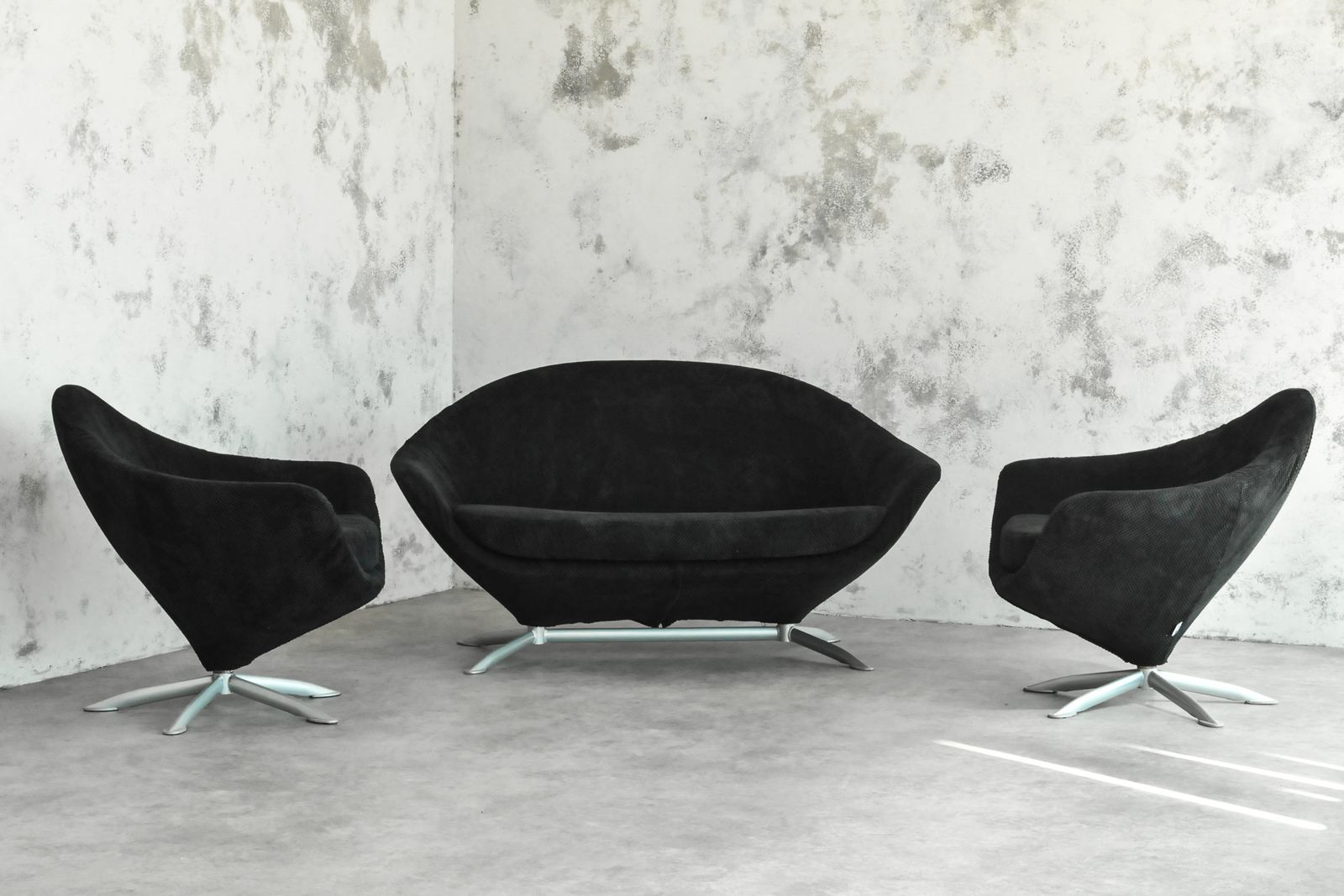 Corinth Double Sofa And Armchairs