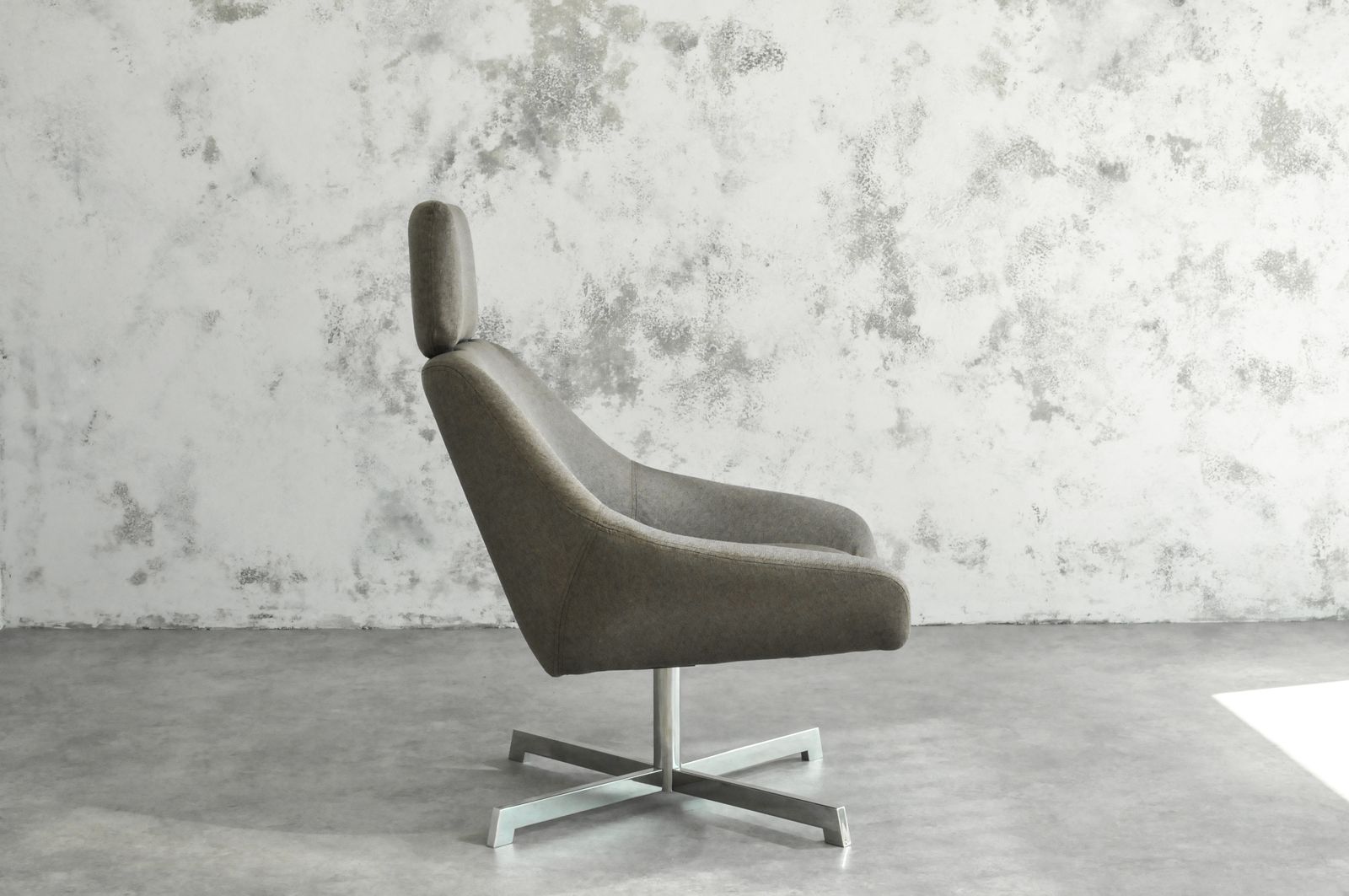 Plain Brown Armchair photo for sale