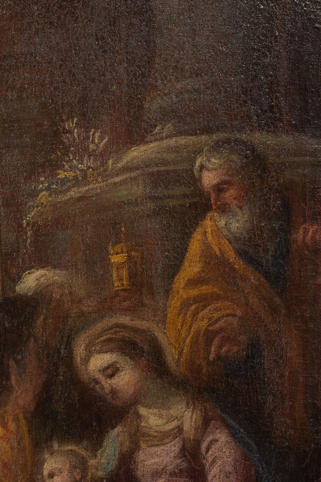 Oude Meester Schilderij – Geboorte Van Jezus photo vinterior
