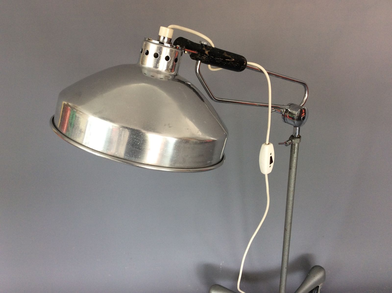Mid Century Industrial Floor Lamp photo furniture