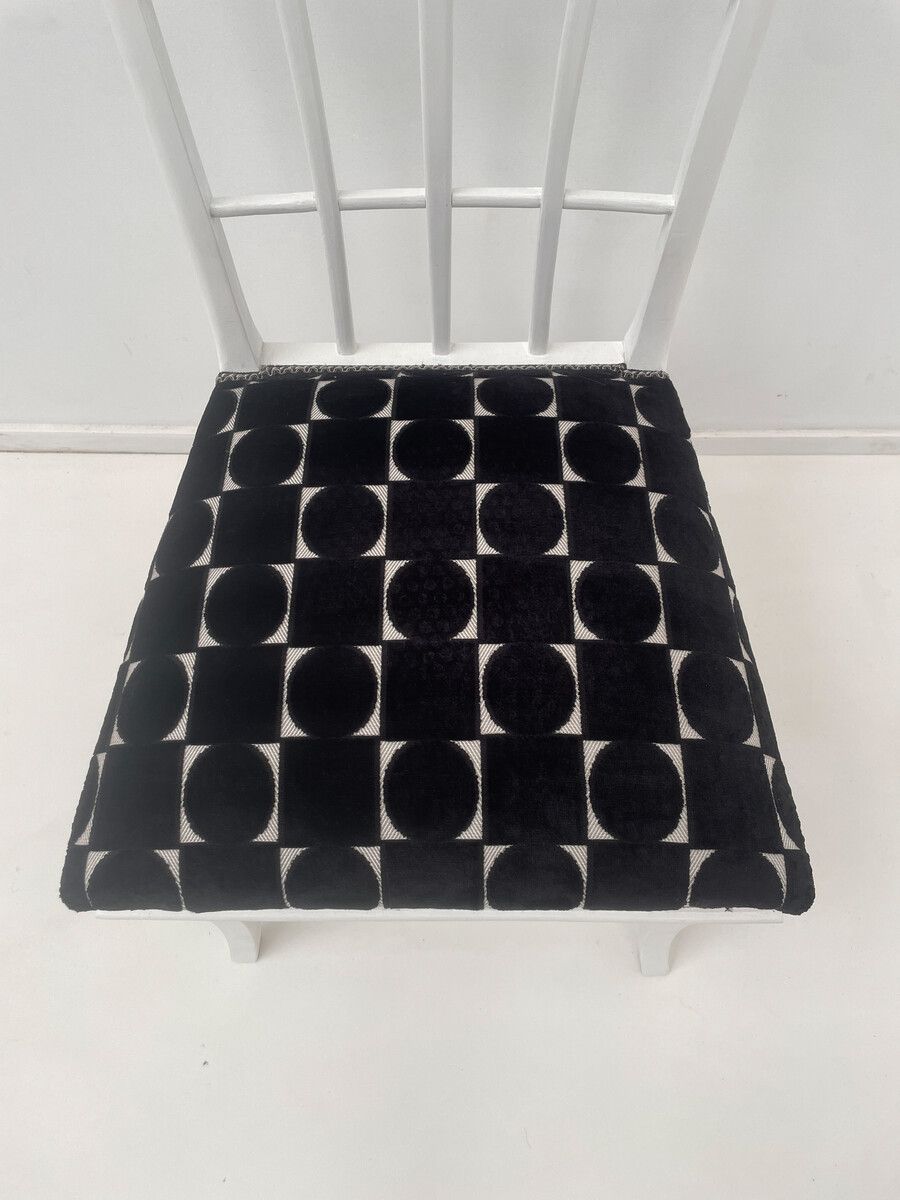 Set Of 12 Italian Art Deco Style Dining Chairs photo vinterior