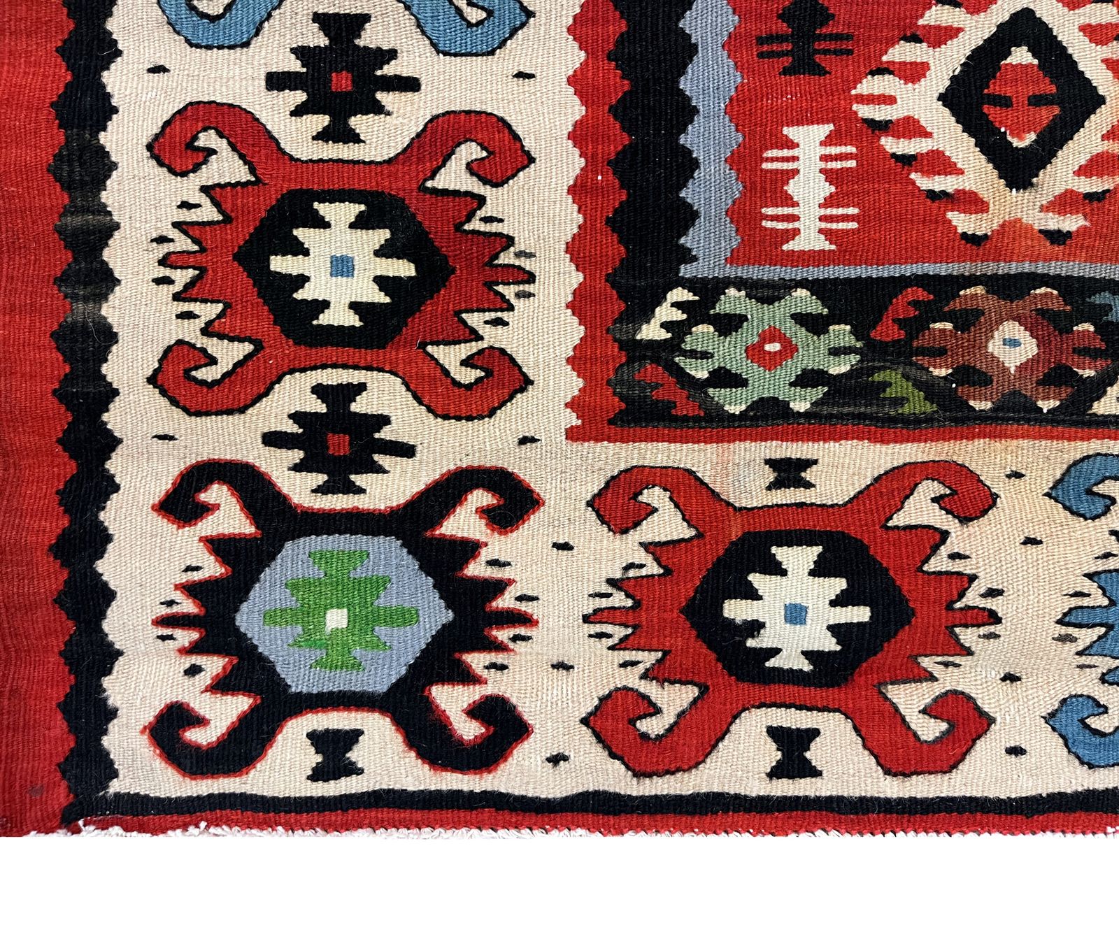 Pair Of Vintage Turkish Kilim Runners photo buy