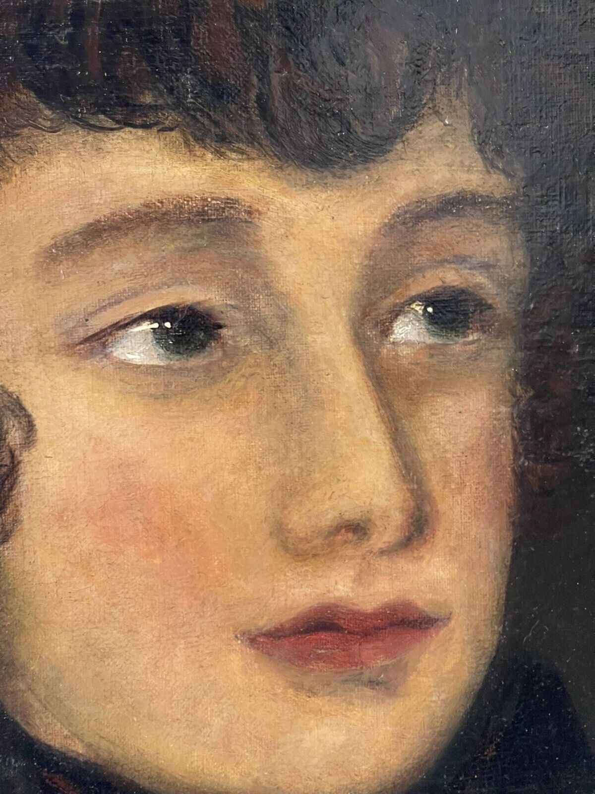 Antique Portrait Painting Of A Gentleman Circa 1840 photo Art