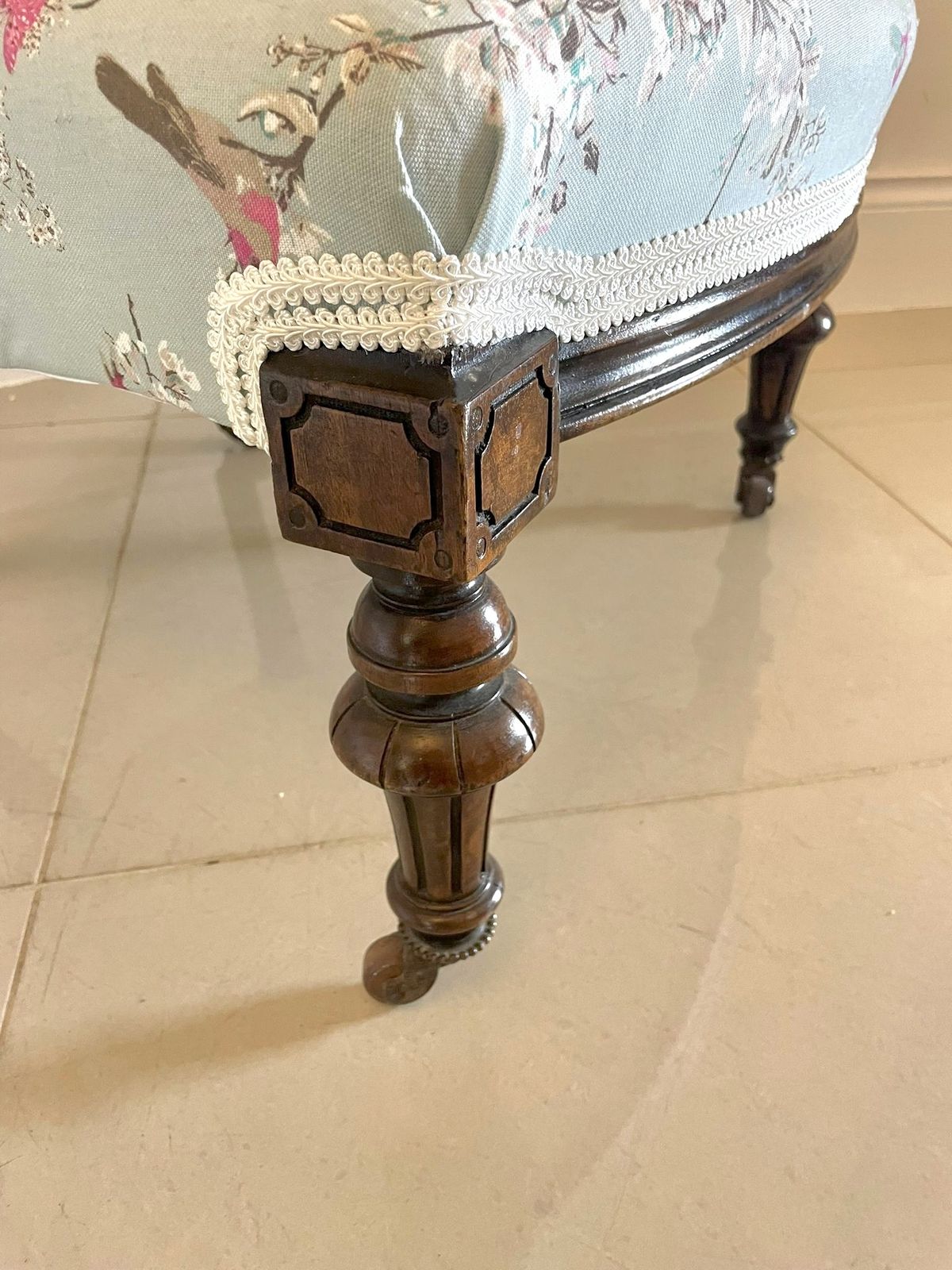 photo for sale Exceptional Quality Antique Walnut Ladies Chair