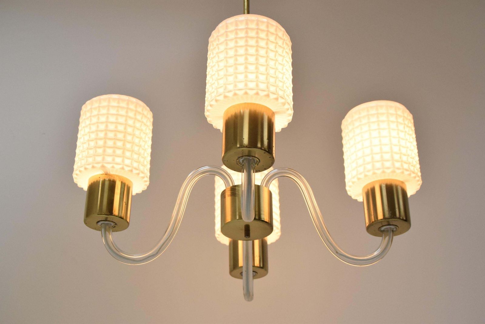 Mid Century Chandelier/Kamenicky Senov,1970's. photo furniture