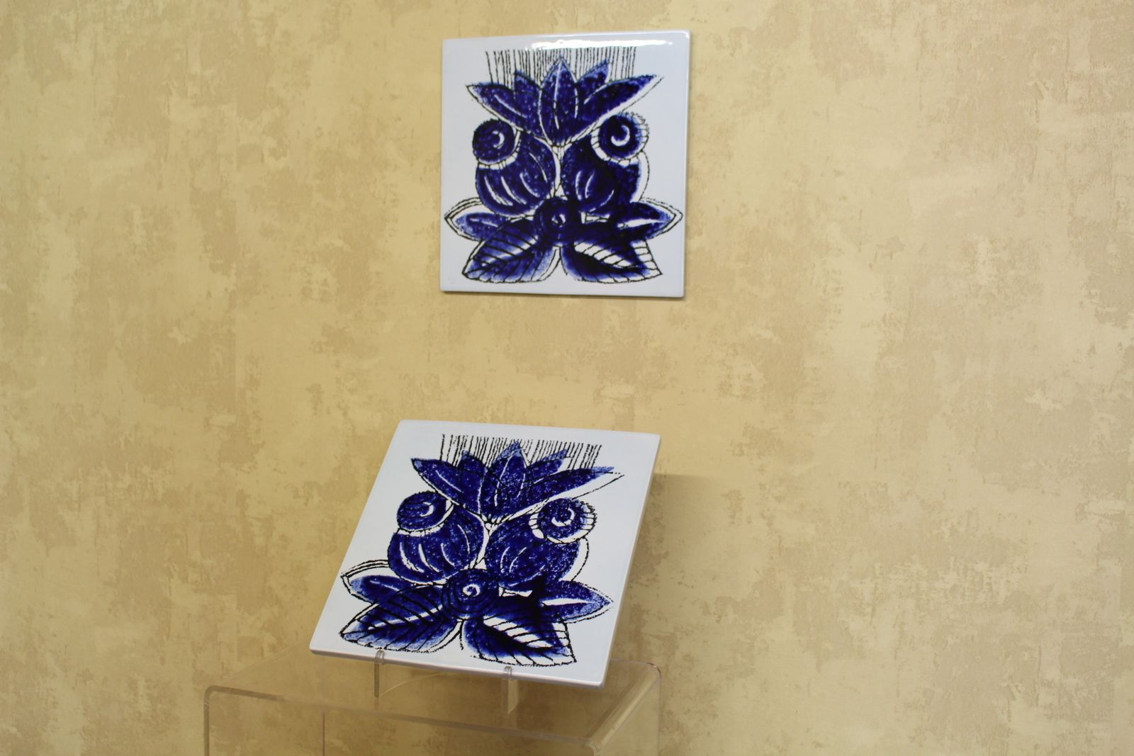 1960’s Rorstrand Ceramic Plaques Designed By Olle Alberius 30cms