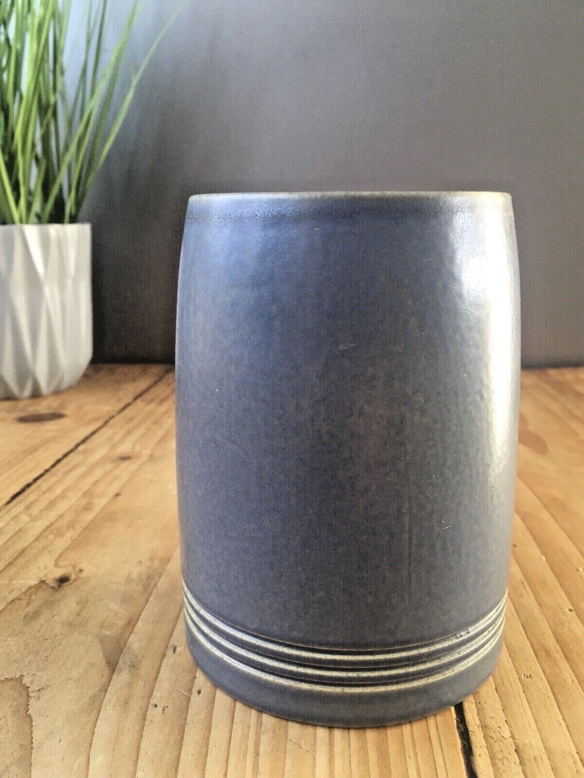 Rare Art Deco Wedgwood Keith Murray Grey Colour Trial Test Glaze Tankard Mug Cup photo Home Decor