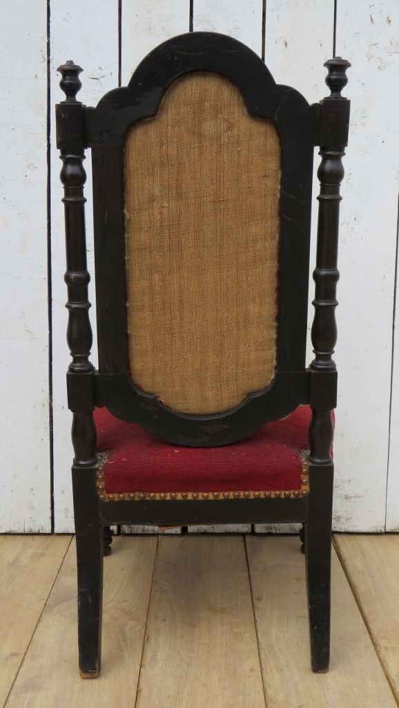 Antique French Prie Dieu Prayer Chair photo buy