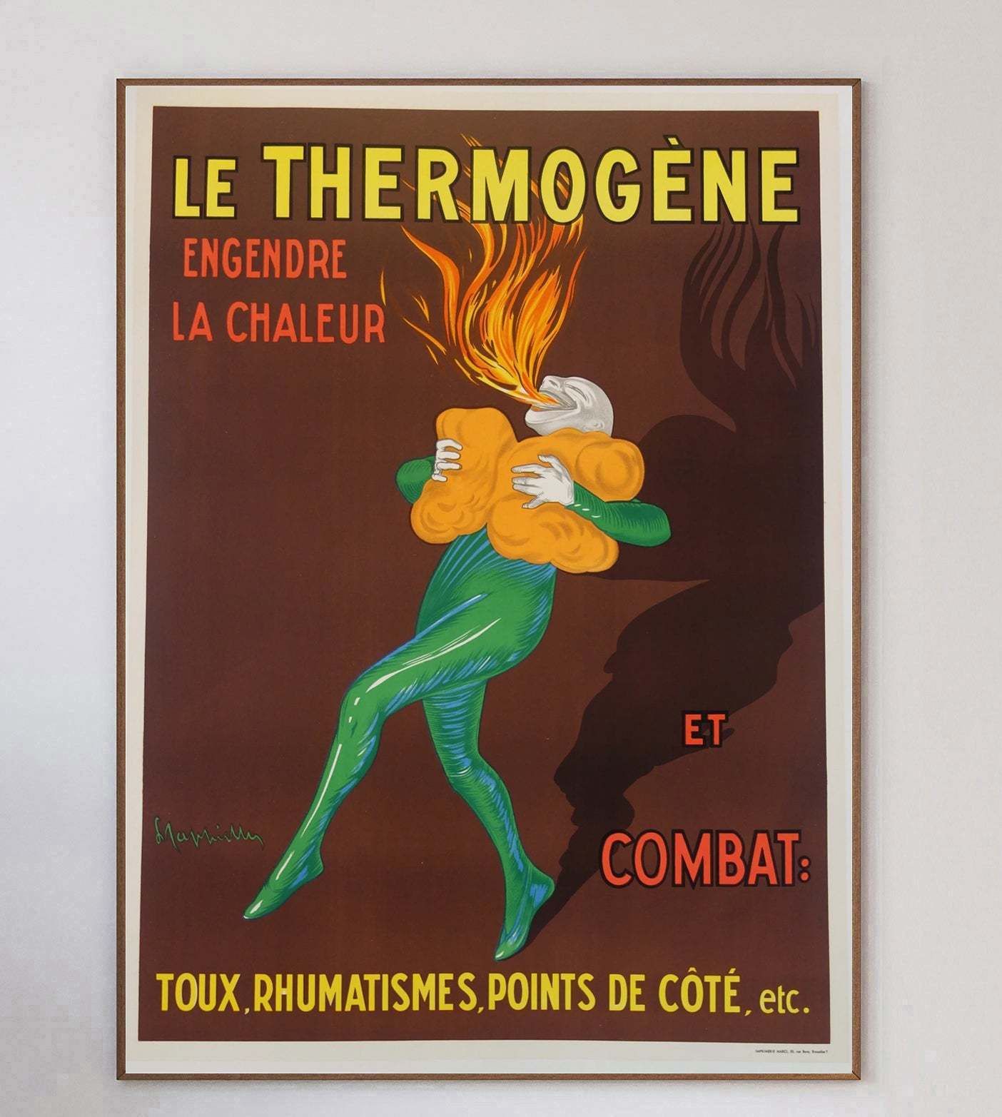 Le Thermogene Original Vintage Poster photo 759.0