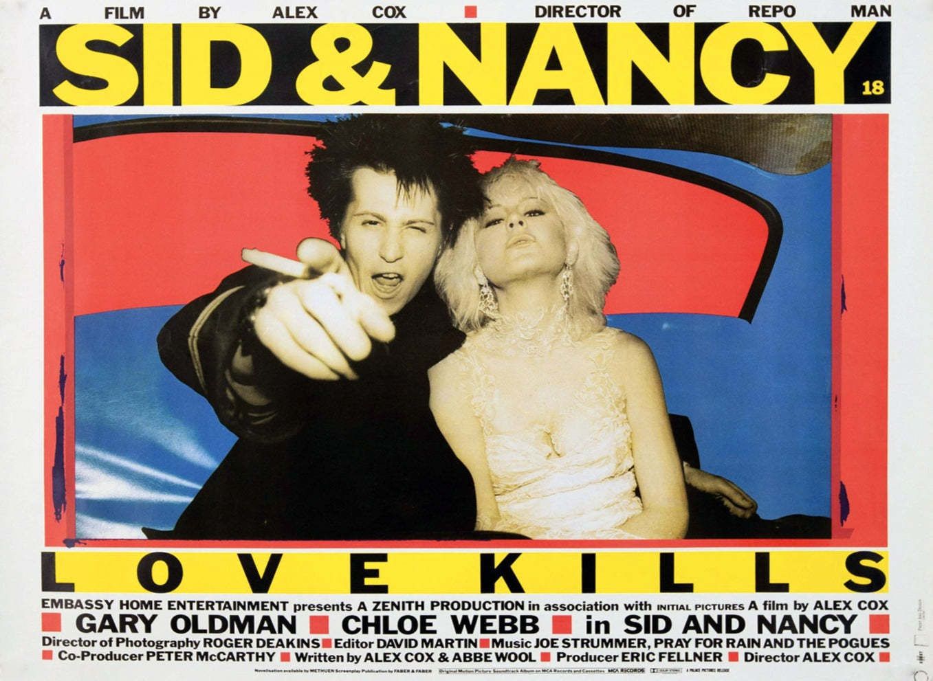 Sid & Nancy Original Vintage Poster