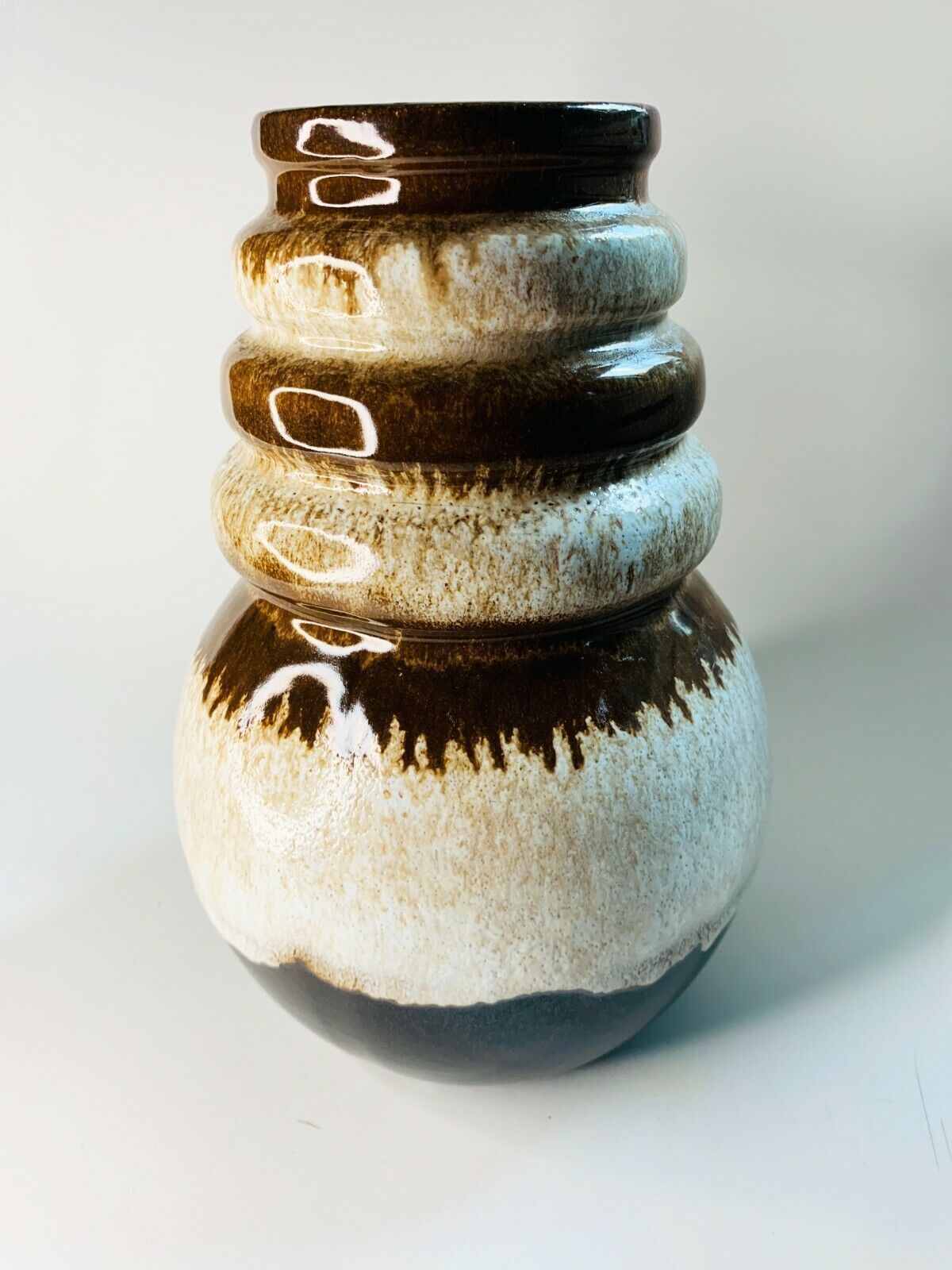 60.0 West German Fat Lava Vase 269 22 Vintage Scheurich Keramik Vase  Mid Century photo