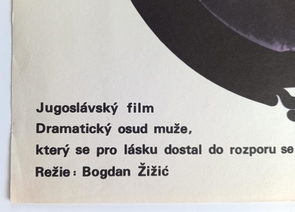 Original Film Poster, The House, Miroslav Hrdina, 1977, Genuine Czech Vintage Print photo 51.0