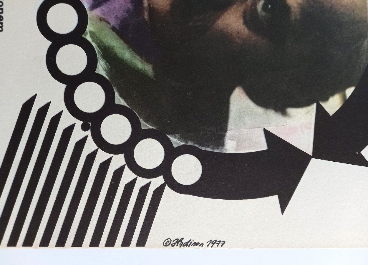 Original Film Poster, The House, Miroslav Hrdina, 1977, Genuine Czech Vintage Print photo buy