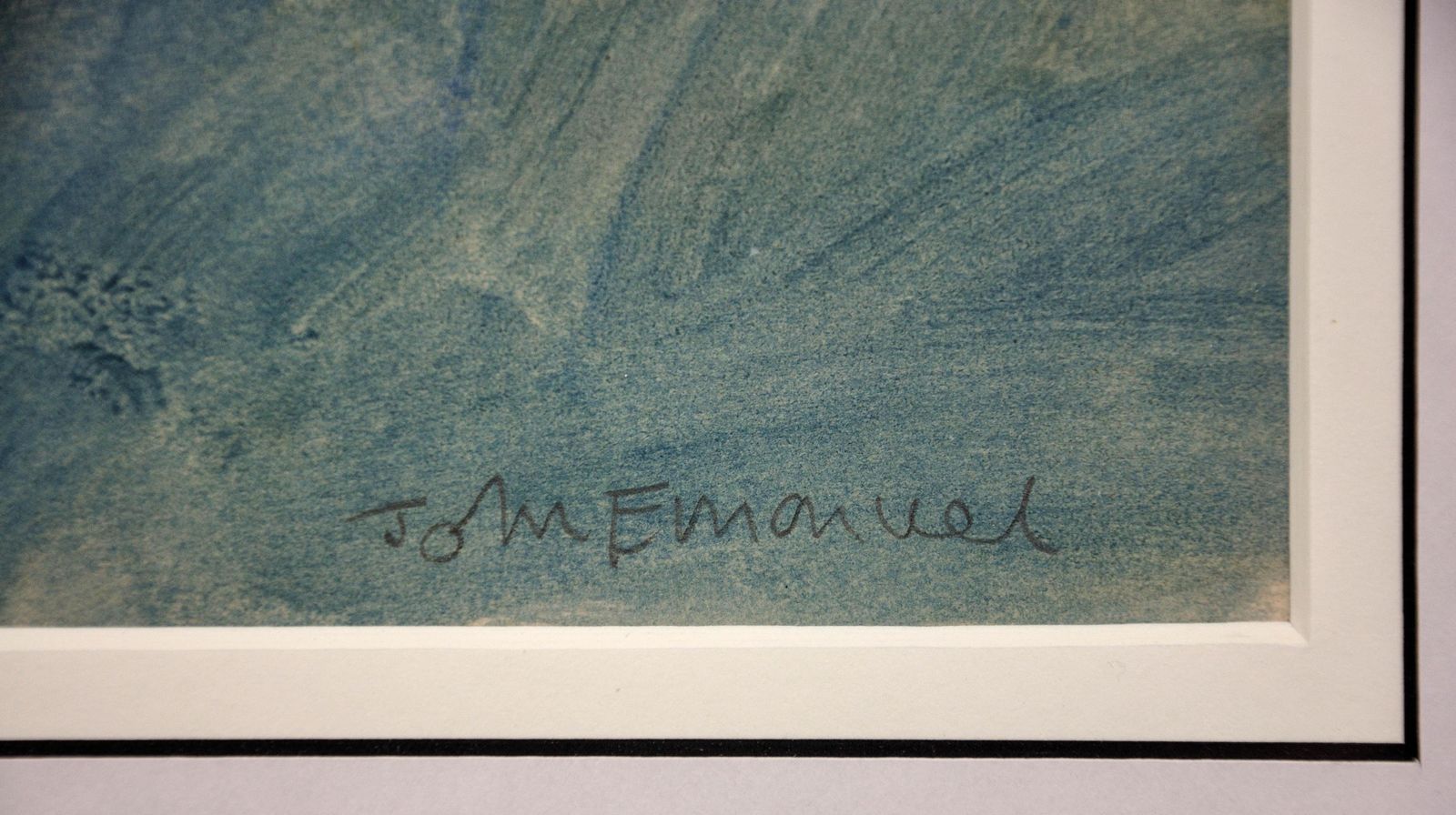 John Emanuel 1930 To 2024. I Can’t Stay Away From You. 1980s Female Nude. Framed Watercolour Painting. A Mature Lady Wearing An Open Pink Shirt. photo for sale