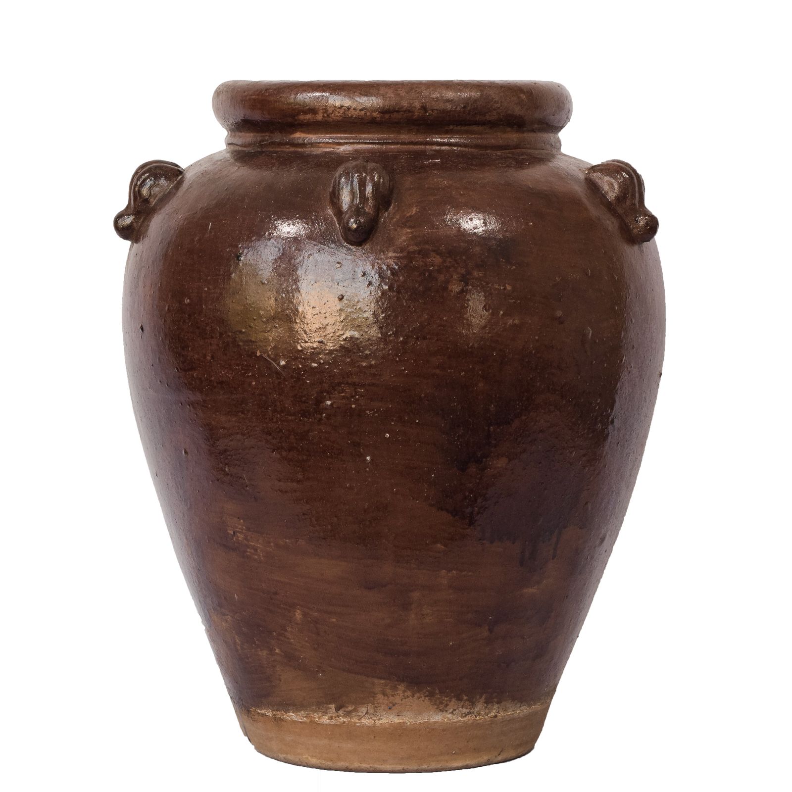 Grote Stoneware Pot, Jaren 1960, Vintage