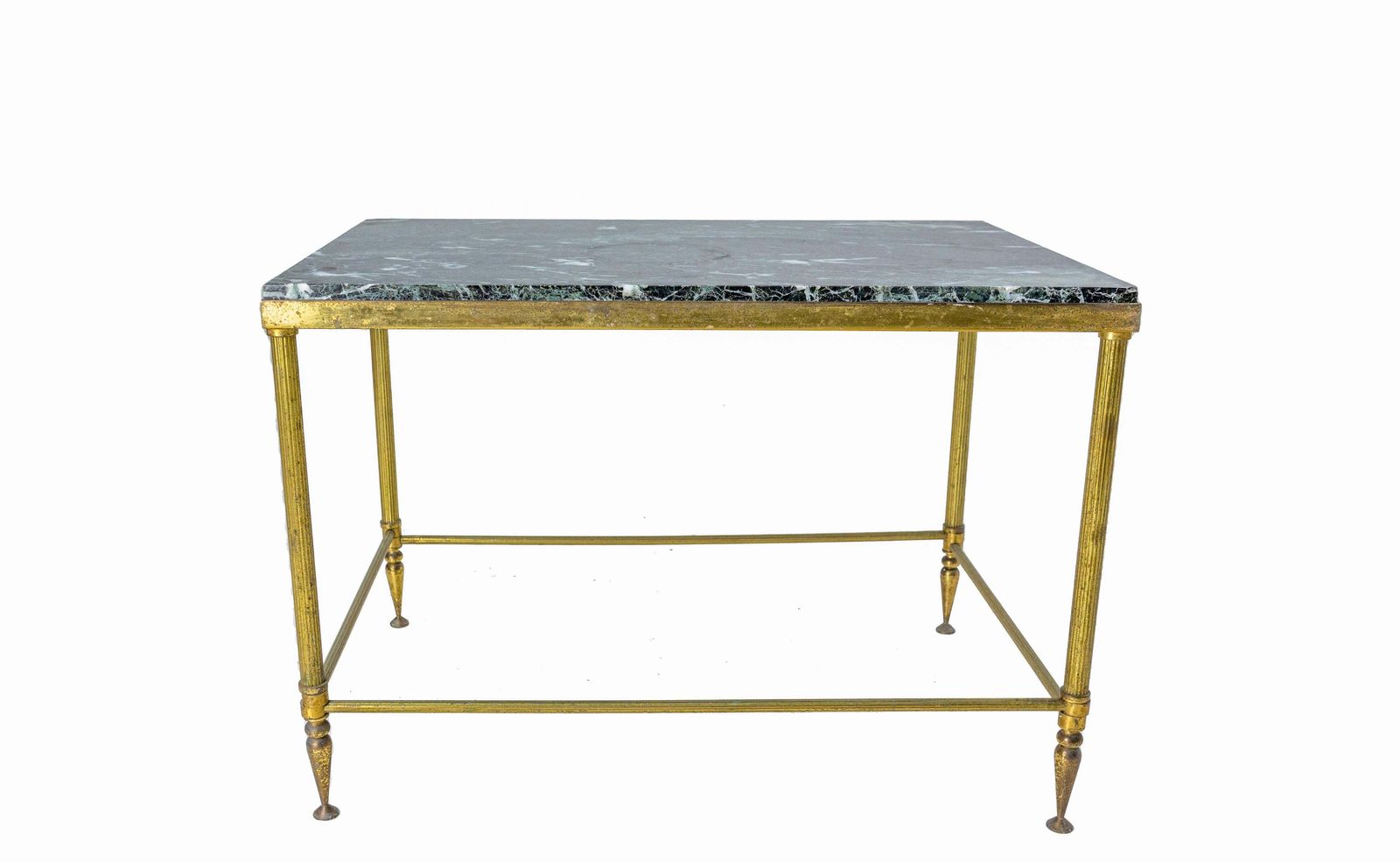 Table basse de style Maison Jansen en marbre noir et laiton doré, mid-century, France photo furniture