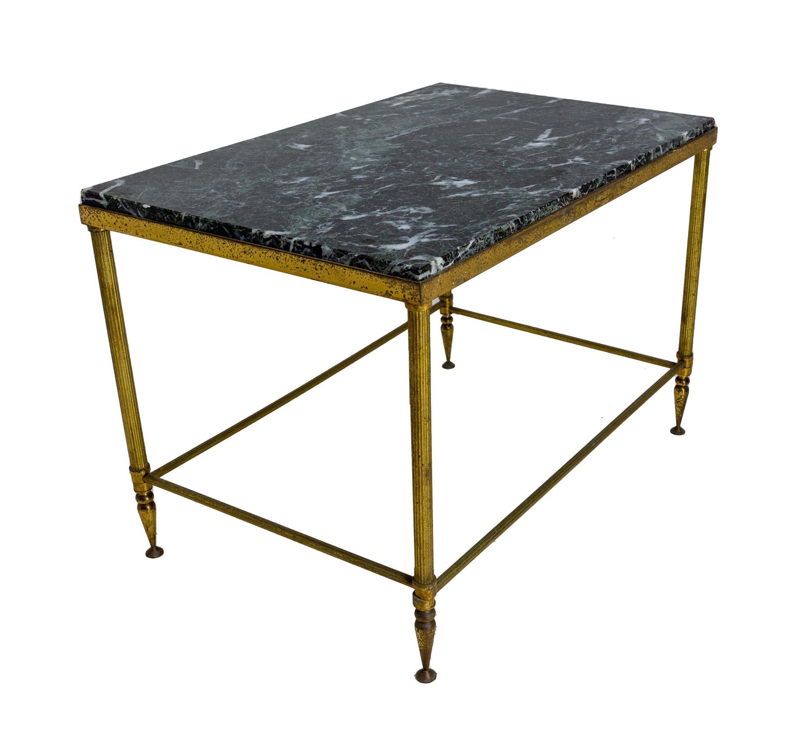 Coffee Table Maison Jansen Style Black Marble And Gilt Brass Midcentury French photo Furniture