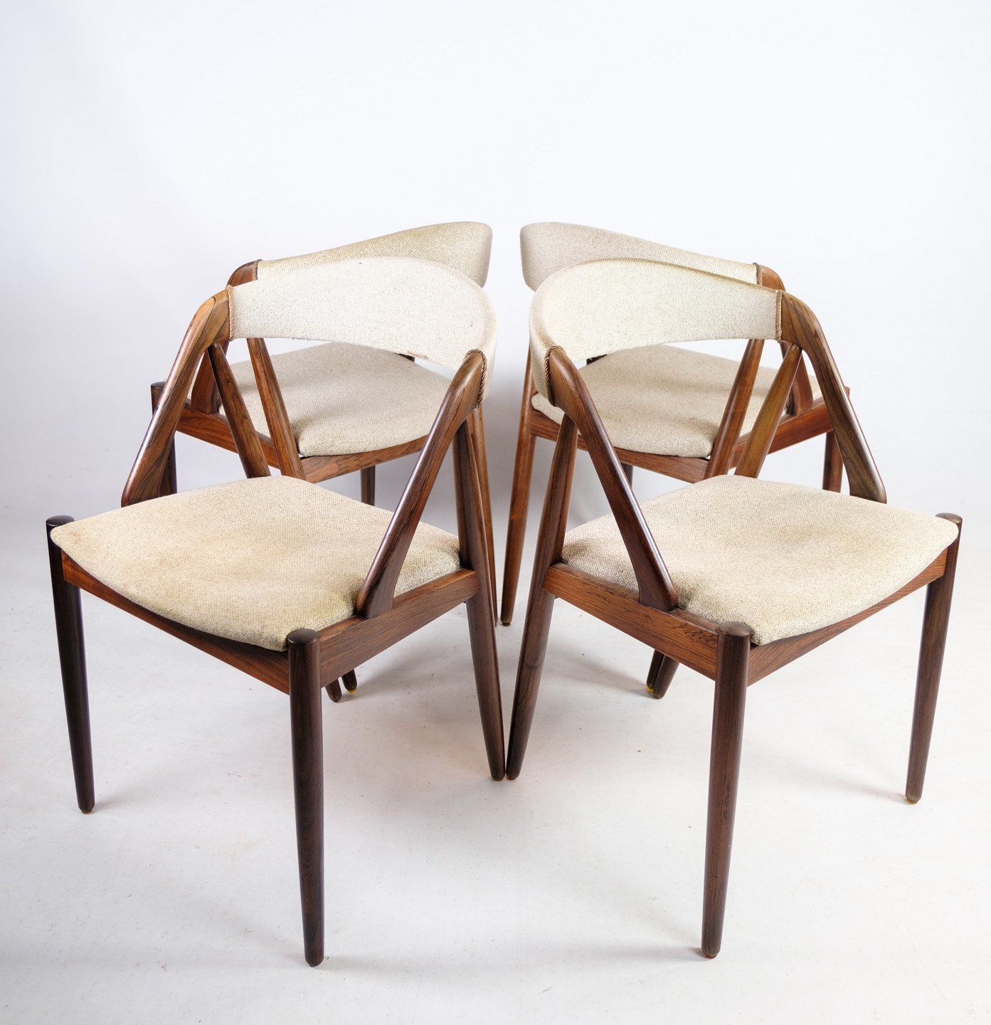Dining Room Chair Model 31 Made In Rosewood By Kai Kristiansen From 1960s photo furniture