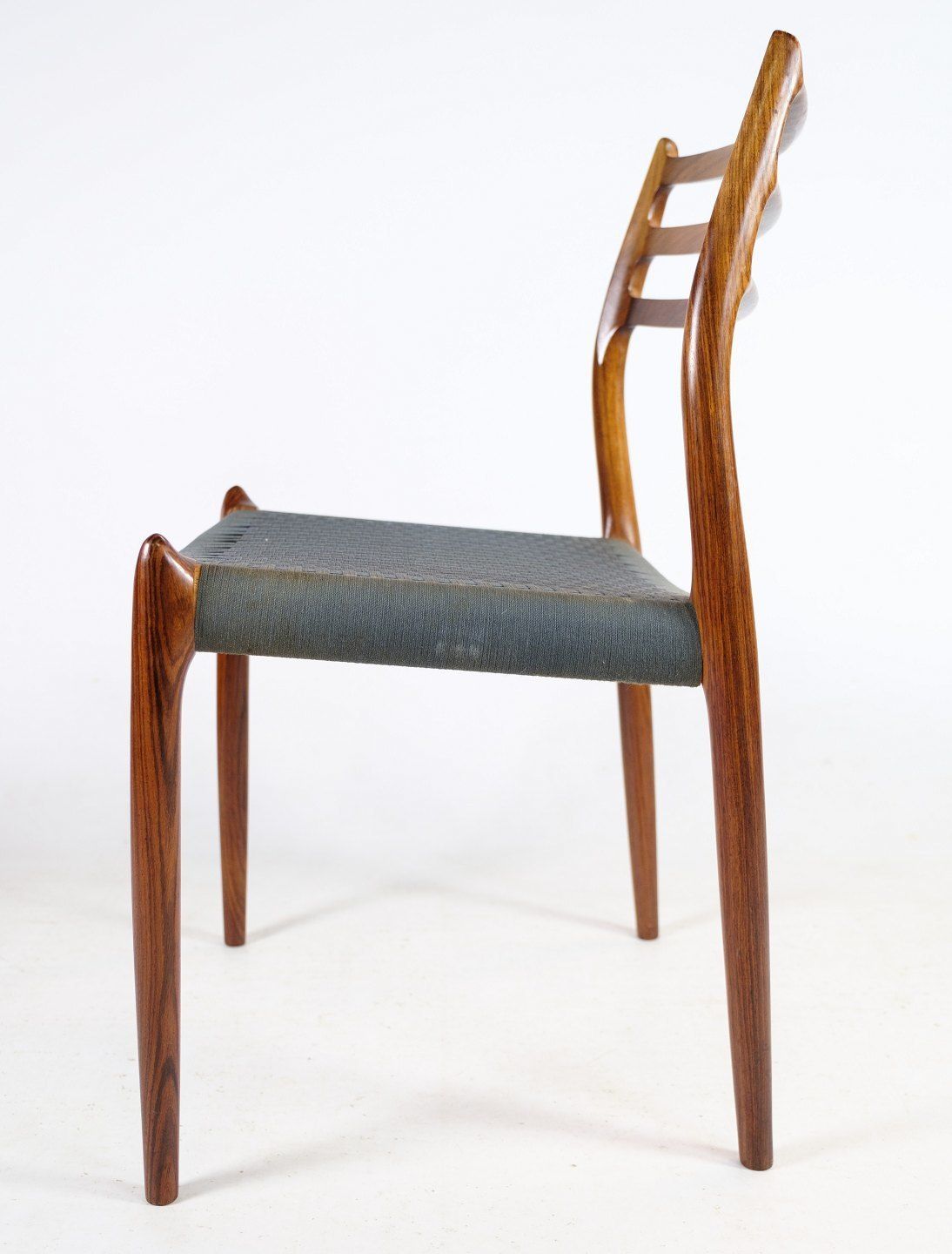 8 Dining Chairs Rosewood Model No 78 No Møller 1960 photo Furniture