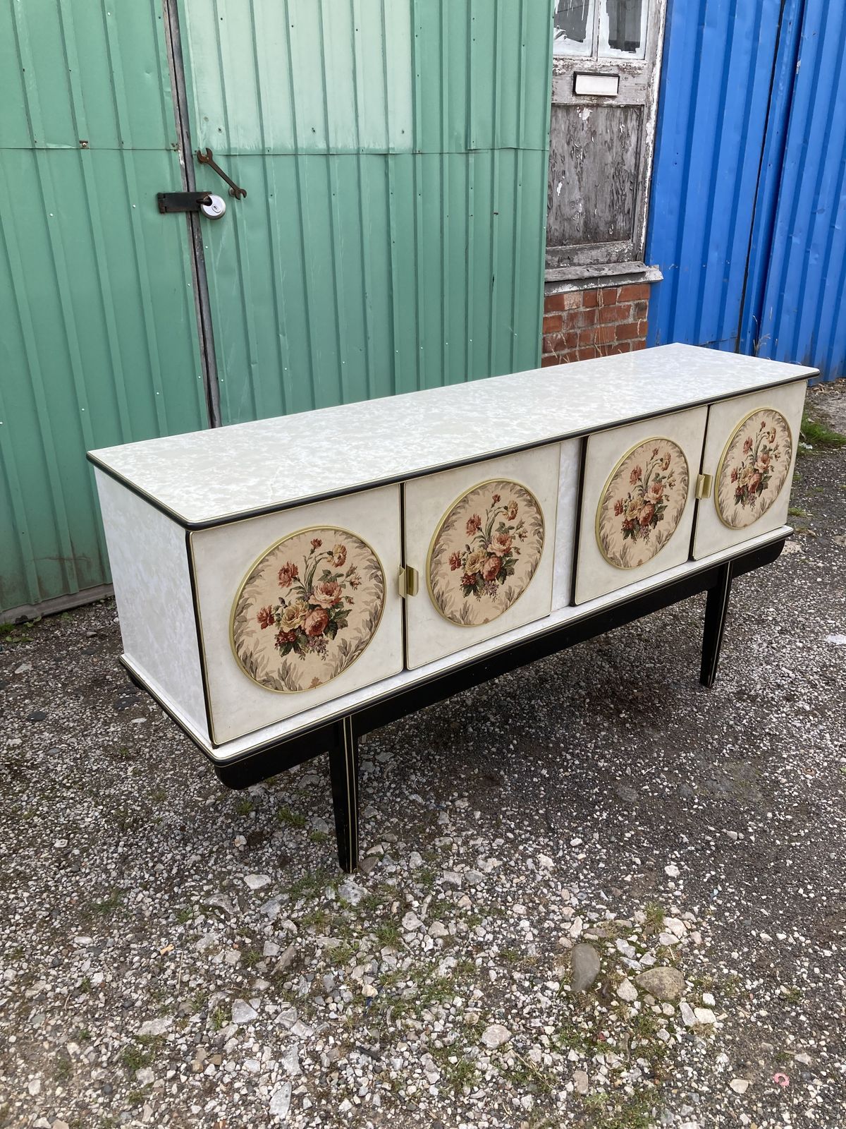 photo furniture Italian 1950s Mid Century Sideboard By Umberto Mascagni Of Bologna
