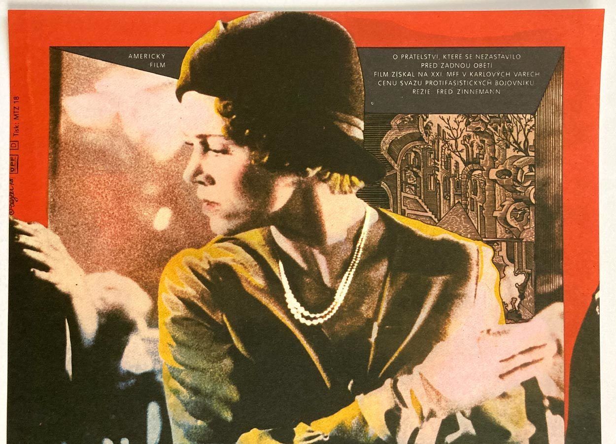 Original Film Poster, Julia, Zdeněk Ziegler, 1978, Genuine Czech Vintage Print photo for sale