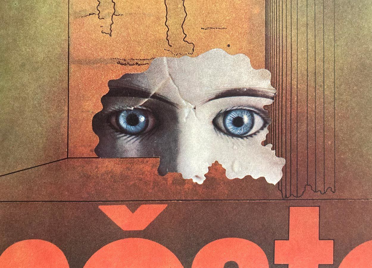 Movie Poster, Town Unaware, Zdeněk Ziegler, 1975 photo furniture