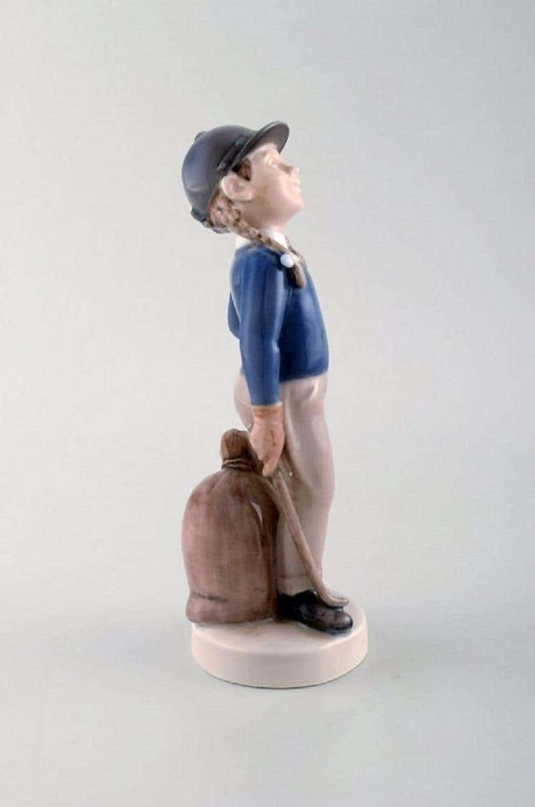Hans Henrik Hansen For Royal Copenhagen, Figure In Porcelain, Girl photo furniture