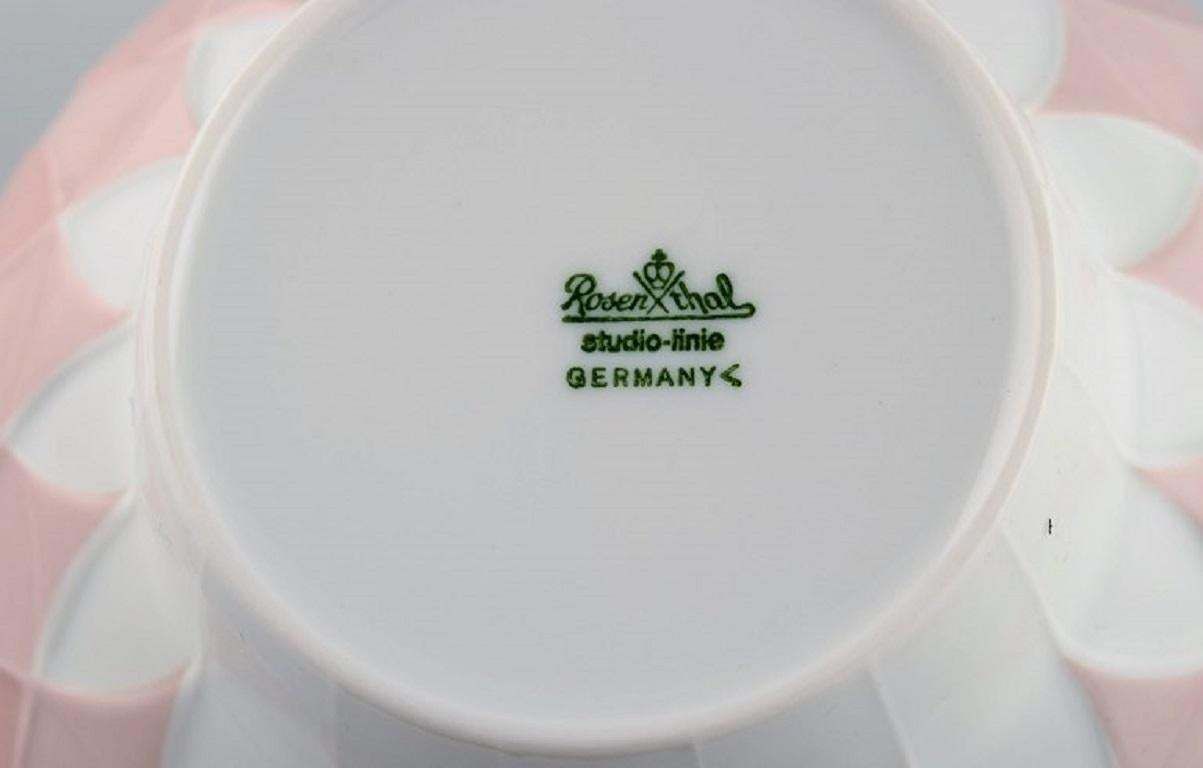 Bjørn Wiinblad For Rosenthal Lotus Porcelain Service Bowl With Lotus Leaves photo Home Decor