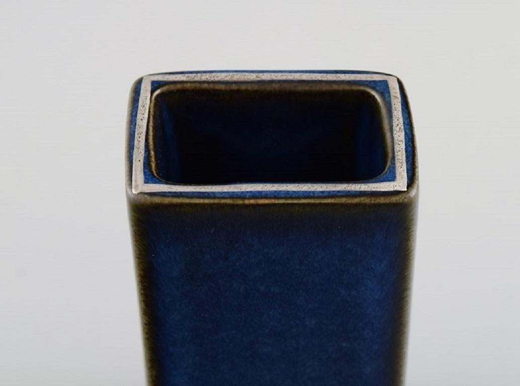 Sven Jonson (1919 1989) Gustavsberg. Five Small Lagun Vases In Glazed Stoneware. photo 269.0