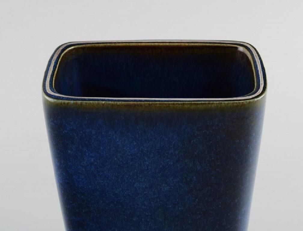 Sven Jonson '1919 1989' Gustavsberg, Two Lagun Vases In Glazed Stoneware photo for sale