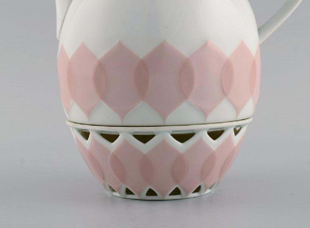 Bjørn Wiinblad For Rosenthal, Lotus Porcelain Service, Coffee Pot With Heater photo furniture