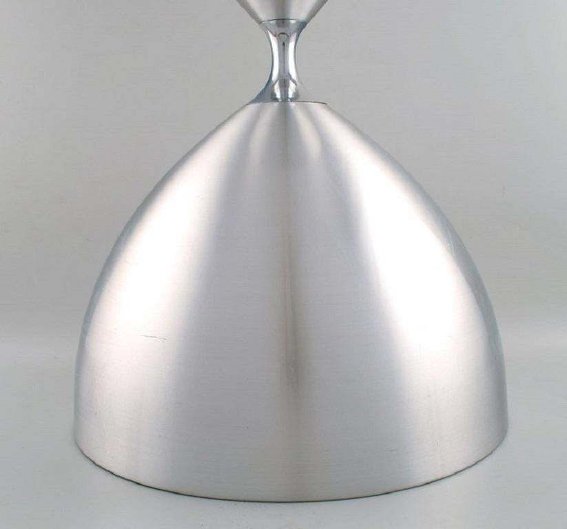 Jo Hammerborg 1920 1982 For Fog And Mørup Large Vega Pendant In Matt Aluminum photo furniture