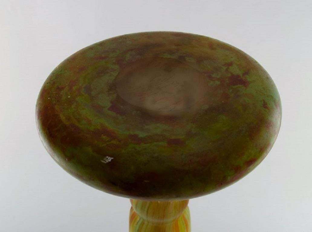 Daum Nancy France Colossal Art Deco Floor Vase, 1920's/30's photo vinterior