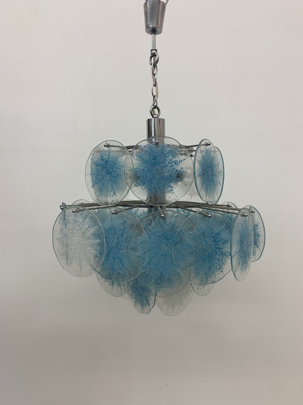 Disc Chandelier Van Vistosi, Jaren 1970 photo Verlichting