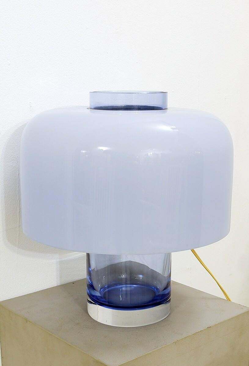 Table Lamp/Vase In Murano Glass Model Lt 226 By Carlo Nason For Mazzega   Italy photo for sale